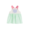 Piece Neon Striped Dress